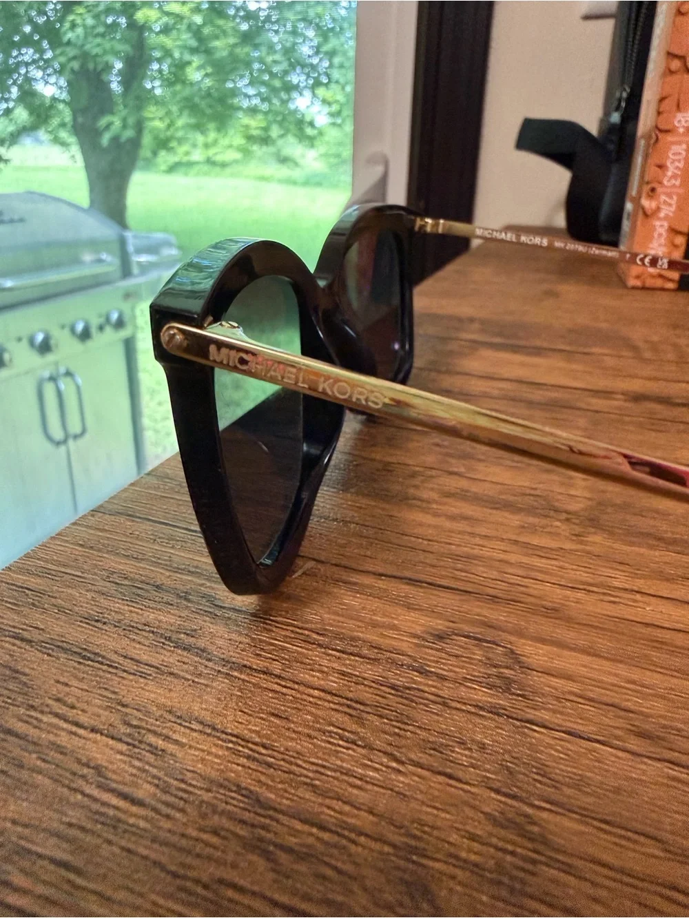 Michael Kors Black Sunglasses with Dark Lenses - Picture 3 of 3